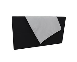 Hoofdbord hoes - 160 x 110 x 8 cm - Kleur: lichtgrijs I91 - Hoofdbordhoes voor boxspring hoofdeinde