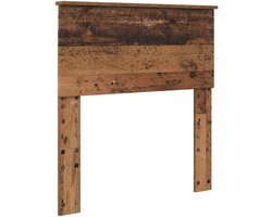 Hoofdbord | Hoofdeinde met hoofdeinde Oud Hout 80 cm Bewerkt hout