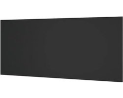 Hoofdbord Hout - Bedonderdeel Hoofdeinde - Slaapkamer Inrichten - Trendy Design Paneel - 200x80 cm - Zwart