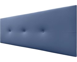 Hoofdbord Kunstleer - Bedombouw Luxe - Slaapkamer Aankleden - Vuilafstotende Stof - 145 cm - Paars