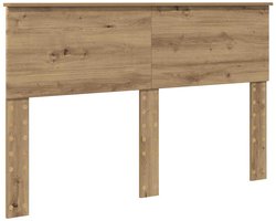 Hoofdbord met Hoofdbord | Hoofdeinde Artisan Eiken 150 cm Bewerkt hout
