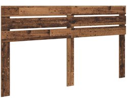 Hoofdbord met Hoofdbord | Hoofdeinde Oud Hout 180 cm Bewerkt hout