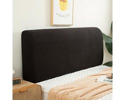 Hoofdbord Overtrek - Beschermhoes - Bed Vernieuwen - Elastisch Design - 180 cm - Zwart