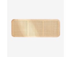 Hoofdbord Rotan voor Bed 135 cm en 150 cm - Natuurlijk en Elegant