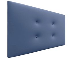 Hoofdbord van kunstleer of stof met knopen, luxe hoofdeinde voor bedden, 110 cm