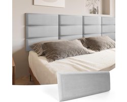 Hoofdbord, Zelfklevend, 60 x 25 cm, 6 Pcs, Fluwelen Steen