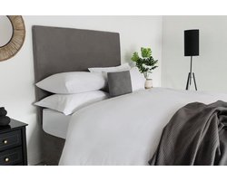 Hoofdeinde Omslag - Hoofdbord Wrap - Slaapkamer Decoratie - Eenvoudig Aanbrengen - 70 cm Hoog - Antraciet