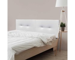 Hoofdeinde Paneel - Bedombouw - Slaapkamer Decoratie - Vlekbestendig Aqualine - 190x50cm - Paars