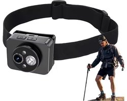 Hoofdgemonteerde Actiecamera met LED-verlichting Voor Buitensporten