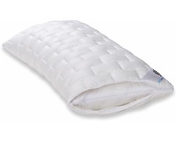 Hoofdkussen - Slaapkussen - Comfortabel Slapen - Ademend Materiaal - 40x60 cm - Wit