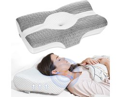 hoofdkussen / verstelbaar kussenpaar met extra hoofdkussen vulling - slaapkussen