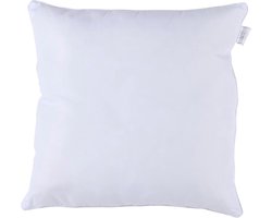 Hoofdkussen Vierkant - Bedkussen Zacht - Comfortabel Slapen - Sneldrogend Materiaal - 60 x 60 cm - Wit