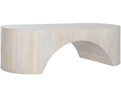 Hoofdtafel Home ESPRIT Wit 137 x 60 x 42 cm
