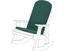 Hoog Zitkussen Tuinstoel met Rugleuning - Waterafstotend en Antislip - Geschikt voor Buiten en Binnen Comfort