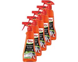 Hoogglans Meubelreiniger Set - 5x 375ml - Verwijdert Vingerafdrukken Streepvrij
