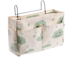 Hoogslaper Bedtas met Organizer voor Boeken en Tijdschriften