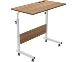 Hoogte verstelbare laptoptafel met wielen - Sogesfurniture BHEU-05#3-N - voor bed en sofa