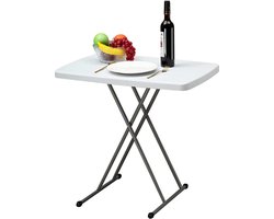 Hoogte Verstelbare Schraag Tafel 2.5FT/76cm voor Camping en Picknick Outdoor Party. bijzettafel buiten