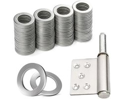 Hoogwaardige 120-delige set wasmachines van 10 x 15 x 1,5 mm voor deuren, sanitair en waterleidingen, perfect voor afdichting en tuinaccessoires