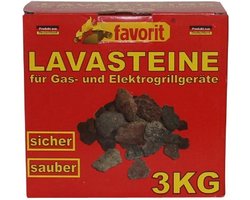 Hoogwaardige Lavastenen voor Gas- en Elektrische Barbecues (3 kg)