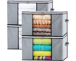 Hoogwaardige Opbergtas voor Kleding - 4 Stuks - Organizer voor Dekbed
