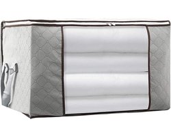 Hoogwaardige Opbergtas voor kleding – Organizer voor Dekbed – Opbergzak – Opberger voor Seizoenskleding – Zak om ruimte te besparen – Opslag voor dekbed en kleding – Bescherming voor Kleding – Oplossing voor Winterjassen