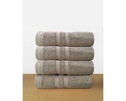 HOOMstyle Gastendoekje Boutique - 4 stuks - 30x50cm - Taupe