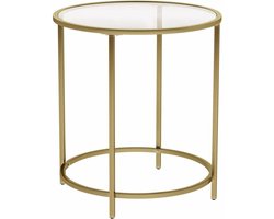 Hoppa! - Bijzettafel - Goud - Metaal - 55 x 50 x 55 cm