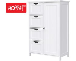 Hoppa! - Houten Kast - Wit - 56 x 31 x 82 cm