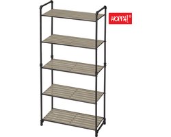 Hoppa! Opbergrek - Greige - 64x30x130 (BxDxH)