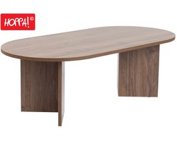 Hoppa! Salontafel - Koffietafel - Okkernoot - 108 x 50 x 42 cm (B x D x H)
