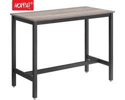 Hoppa! Vintage Metalen Bartafel | Greige | Metaal | 120 x 60 x 90 cm (L x B x H)