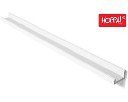 Hoppa! Wandplank - Wit - MDF - 10 x 110 x 5 cm (LxBxH)