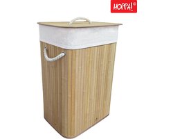 Hoppa! - Wasmand - Wit - Bamboe