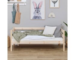 Hoppekids ECO Comfort Peuterbed 70x160 cm, Natuurlijk Hout