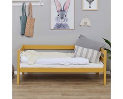 Hoppekids ECO Comfort Peuterbed 70x160, Herfst Geel
