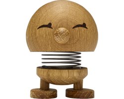 Hoptimist Bimble Beeldje - S - Eikenhout - Houten Beeldjes Decoratie voor Woonkamer, Kamer en Kantoor - Cadeau Idee voor Mannen, Vrouwen en Kinderen