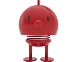 Hoptimist Bumble Beeldje - L - Rood - Beeldjes Decoratie voor Kantoor, Kamer en Woonkamer - Cadeau Idee voor Mannen, Vrouwen en Kinderen