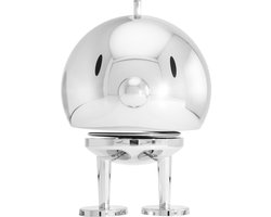 Hoptimist Bumble Beeldje - M - Chroom - Beeldjes Decoratie voor Kantoor, Kamer en Woonkamer - Cadeau Idee voor Mannen, Vrouwen en Kinderen