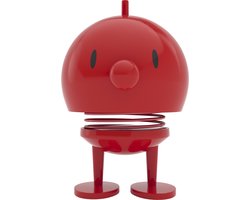 Hoptimist Bumble Beeldje - M - Rood - Beeldjes Decoratie voor Kantoor, Kamer en Woonkamer - Cadeau Idee voor Mannen, Vrouwen en Kinderen