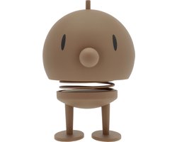 Hoptimist Soft Bumble Beeldje - L - Choko - Beeldjes Decoratie voor Kantoor, Kamer en Woonkamer - Cadeau Idee voor Mannen, Vrouwen en Kinderen