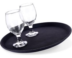 Horeca Dienblad Antislip Zwart 35 cm - Serveerblad - Gastro