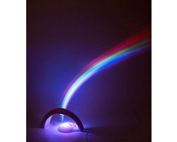 HorstDeco - Regenbooglamp - Bureaulamp - Tafellamp - Nachtlamp - Super Sfeervol