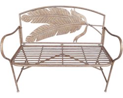 HorstDeco - Tuinbank – Vintage Stijl – Gietijzer – 90 cm hoog / 110 cm breed