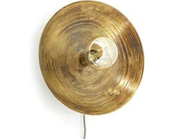 Horus Wandlamp - Small 35 x 35 x 11 cm - Brons