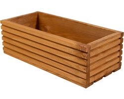 Horziontale Bloembak Danee 44 cm - Licht Bruin