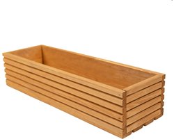Horziontale Bloembak Danee 64 cm - Licht Bruin