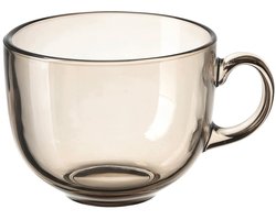 HÖSTAGILLE Mok van Gehard Glas - 50 cl, Lichtbruin