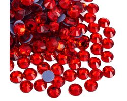 Hot-Fix Strass-steentjes — 1.440 Kristallen Strass-steentjes met Platte Achterkant — Voor Handwerk & Kledingdecoratie — Extra Fonkelende Steentjes — Steentjes — Kledingaccessoires — Glazen Strass-steentjes — DIY Sieraden Accessoires — SS16 3,8–4mm
