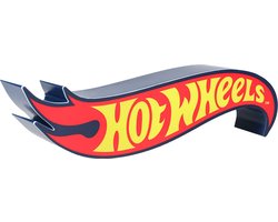 Hot Wheels Flame Logo Light – Officieel Gelicentieerde Nachtlamp, 31,3 cm, Vrijstaand of Wandmontage- Paladone